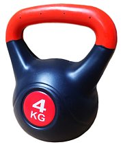 Činka kettlebell s cementovou náplní 4 kg