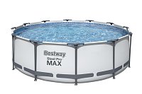 BESTWAY 56418 Bazén STEEL PRO MAX 366x100 cm + příslušenství