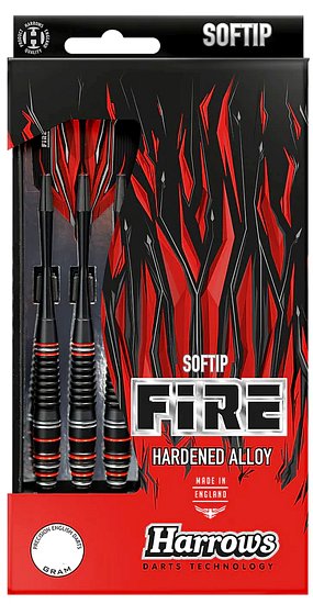 Šipky Harrows Fire High Grade Alloy soft 16 - 20 g