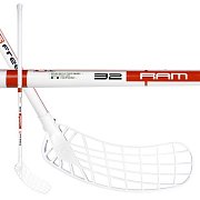 Florbalová hůl Freez RAM 32 WHITE-RED 95 cm levá