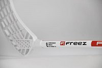 Florbalová hůl Freez RAM 32 WHITE-RED 95 cm levá