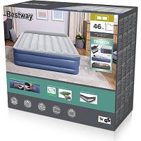 Bestway Matrace Tritech Queen comfort 203 x 152 x 46 cm se zabudovanou pumpou