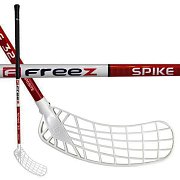 Florbalová hůl Freez SPIKE 32 WHITE-RED 95 cm pravá